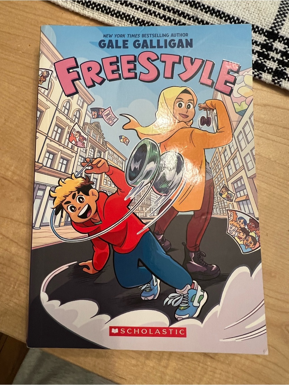 Freestyle by Gale Galligan - Scholastic Graphic Novel - Colorful Cover